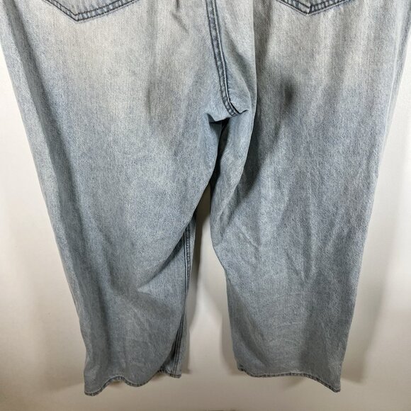 BDG Urban Outfitters Jeans Womens‎ Size 33 Blue Denim High Rise Baggy Light Wash - Picture 6 of 9